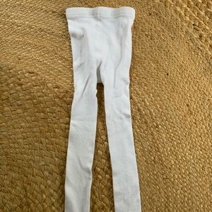 Cotton sweater footless tights, 2-4